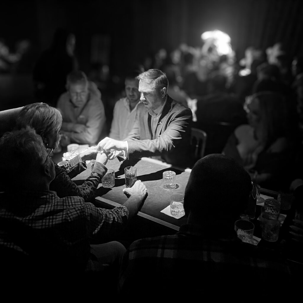 Immersive Theatre Magician Close Up